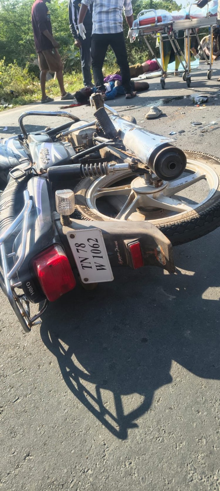 சிறுமுகை அன்னூர் சாலையில் ஏற்பட்ட விபத்தில் ஒருவர் சிகிச்சை பலனின்றி உயிரிழப்பு..!