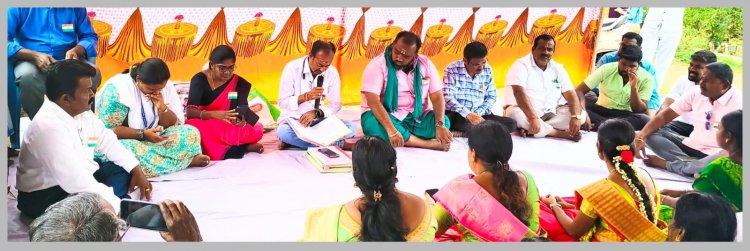 கட்டிக்கான பள்ளி பஞ்சாயத்தின் செயல்பாடுகள், வரவு, செலவுகள் பஞ்சாயத்து செயலாளர் ஜெயக்குமாரால்  வாசிக்கப்பட்டது.!