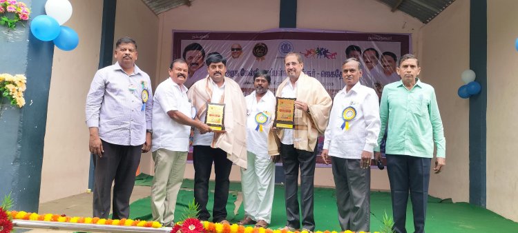 அஞ்சூர் ஜெகதேவி அரசு மேல்நிலைப்பள்ளியில் 60-ஆம் ஆண்டு வைர விழா  மற்றும் குடியரசு தின விழா.!