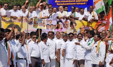 காந்தி தேசிய ஊரக வேலை வாய்ப்பு உறுதி அளிப்பு சட்டத்தை சிதைக்கும் நோக்கோடு செயல்படும் ஒன்றிய பாரதிய ஜனதா கட்சியின் மக்கள் விரோதப் போக்கினை கண்டித்து ஆர்ப்பாட்டம். !