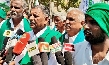 கிருஷ்ணகிரியில் தமிழக விவசாயிகள் சங்கத்தின் சார்பில் நடைபெற்ற கண்டன ஆர்ப்பாட்டம் .!