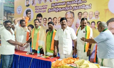 கிருஷ்ணகிரி ராசுவீதியில் பாரதிய ஜனதா கட்சியின் நகர சக்தி கேந்திரா சார்பில் தெருமுனை பிரச்சாரக் கூட்டம்.!