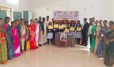 இந்திய அரசு விளையாட்டு மற்றும் இளையோர் அமைச்சகம் மை பாரத் கேந்திரா கிருஷ்ணகிரி மற்றும் கம்பர் இளைஞர் நற்பணி மன்றம் இணைந்து நடத்திய தேசிய அறிவியல் தின விழா.!