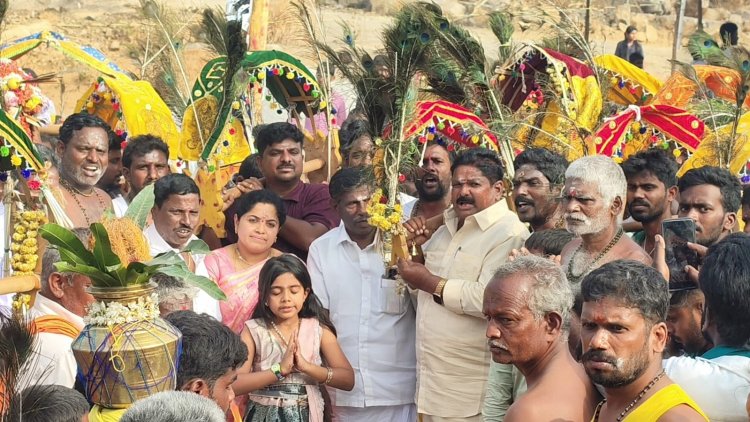 குமரகிரி மலையில் அமைந்துள்ள ஶ்ரீ வள்ளி தேவசேனா சமேத சண்முகநாதர் திருக்கோவிலில் தைப்பூச தேர்த் திருவிழா.!