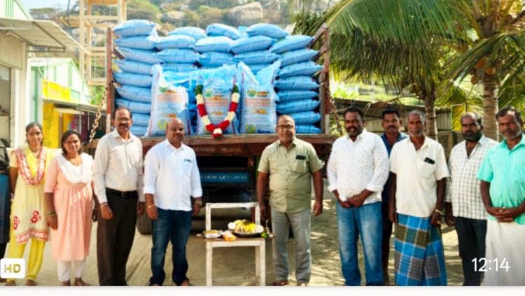 விவசாயிகள் பயன்பெறும் வகையில் 17 : 17:17: என்.பி.கே.என்ற புரிய காம்ப்ளக்ஸ் உரம் அறிமுக விழா நடைபெற்றது.!