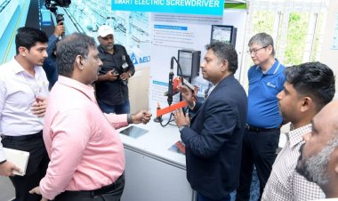 1 கோடியே 50 இலட்சம் மதிப்பில் அமைக்கப்பட்டுள்ள ரோபாட்டிக்ஸ் மற்றும் பிஎல்சியில் ஒரு அதிநவீன சிறப்பு மையத்தை மாவட்ட ஆட்சித்தலைவர் ச.தினேஷ் திறந்து வைத்தார். !