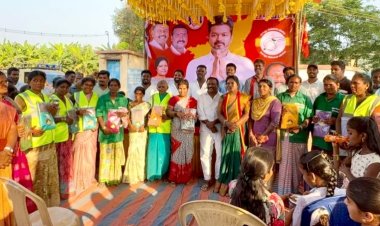 தவெக மகளிர் அணி சார்பில் நடைப்பெற்ற உலக மகளீர் தின விழா.!