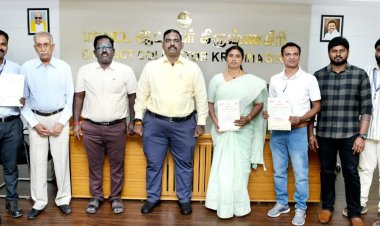 தமிழ்நாடு மாசு கட்டுப்பாடு வாரியம் சார்பாக நடைபெற்ற "பசுமை சாம்பியன் விருது -2025 போட்டிகள் .!