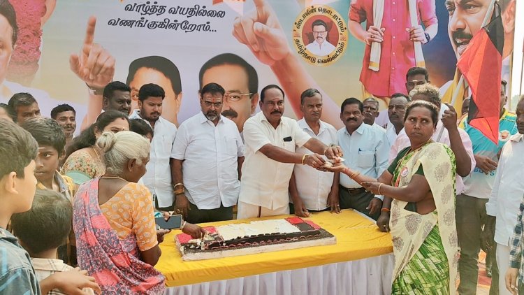 கிருஷ்ணகிரி மாவட்டம், ஜெகதேவியில் நடைபெற்ற தமிழக முதல்வர் பிறந்த நாள் விழா. !