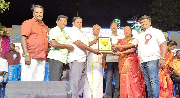 ஊத்தங்கரை அருகே உள்ள காரப்பட்டு ஊராட்சி ஒன்றிய நடுநிலைப்பள்ளியின் தனியார் பள்ளிக்கு இணையாக நடந்த பள்ளி ஆண்டு விழா.!