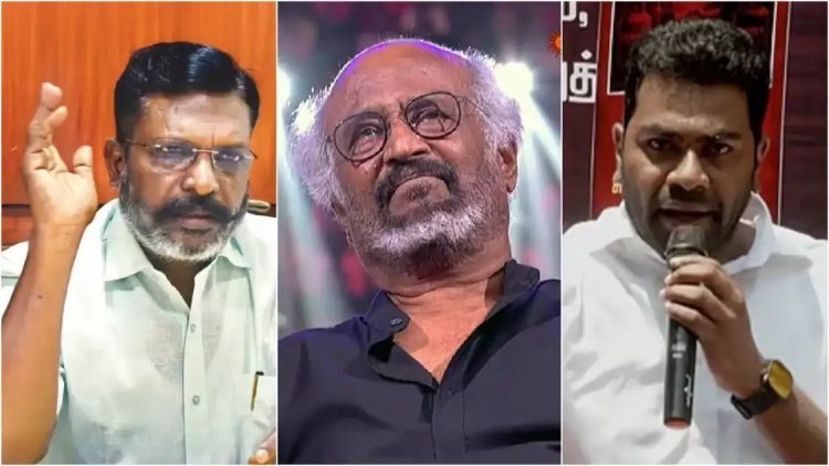 ரஜினியின் ஆளுமையை கொச்சைப்படுத்த கூடாது.." ஆதவ் அர்ஜுனாவின் கருத்துக்கு திருமாவளவன் பதிலடி.!