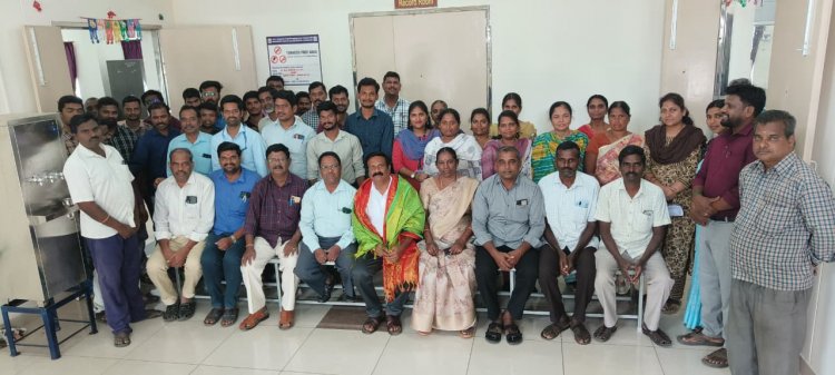 பதவி உயர்வு பெற்ற தமிழ்நாடு மருத்துவத்துறை பொதுப்பணி அலுவலர் சங்கத்தின் மாநில துணைத்தலைவர் ஜி.சி.சக்திவேல்.!