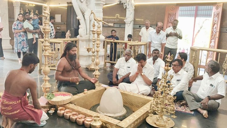 கந்திகுப்பம் கிராமத்தில் அமைந்துள்ள புகழ்பெற்ற பைரவா திருக்கோவிலில் நடைபெற்ற பங்குனி முதல் பிரதோஷம் .!