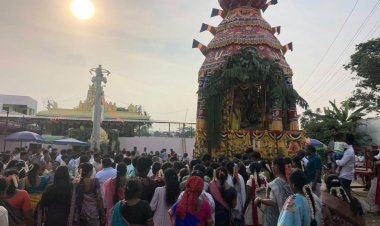 ஓசூர் மோரனப்பள்ளியில் உள்ள பழமையான ஸ்ரீ அபய நரசிம்ம சுவாமி கோயில் தேர் திருவிழா.!