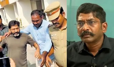 தலைமறைவாக இருந்த யூடியூபர் சவுக்கு சங்கர் அதிரடி கைது.. ஆந்திராவில் சிக்கினார்.!