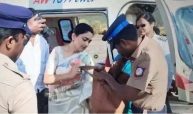 குஷ்பூவின் ஹெலிகாப்டரில் பறக்கும் படை அதிரடி சோதனை - தேர்தல் விதிமுறைகள் தீவிரம்!